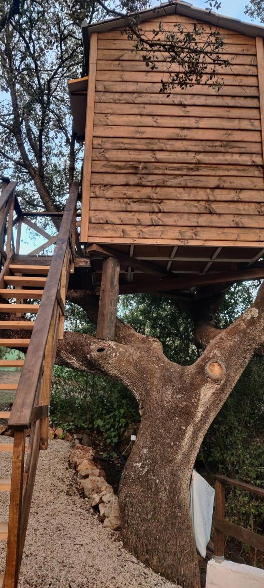 Cabana Del Arbol Lavagarural Villanueva del Rosario Екстериор снимка