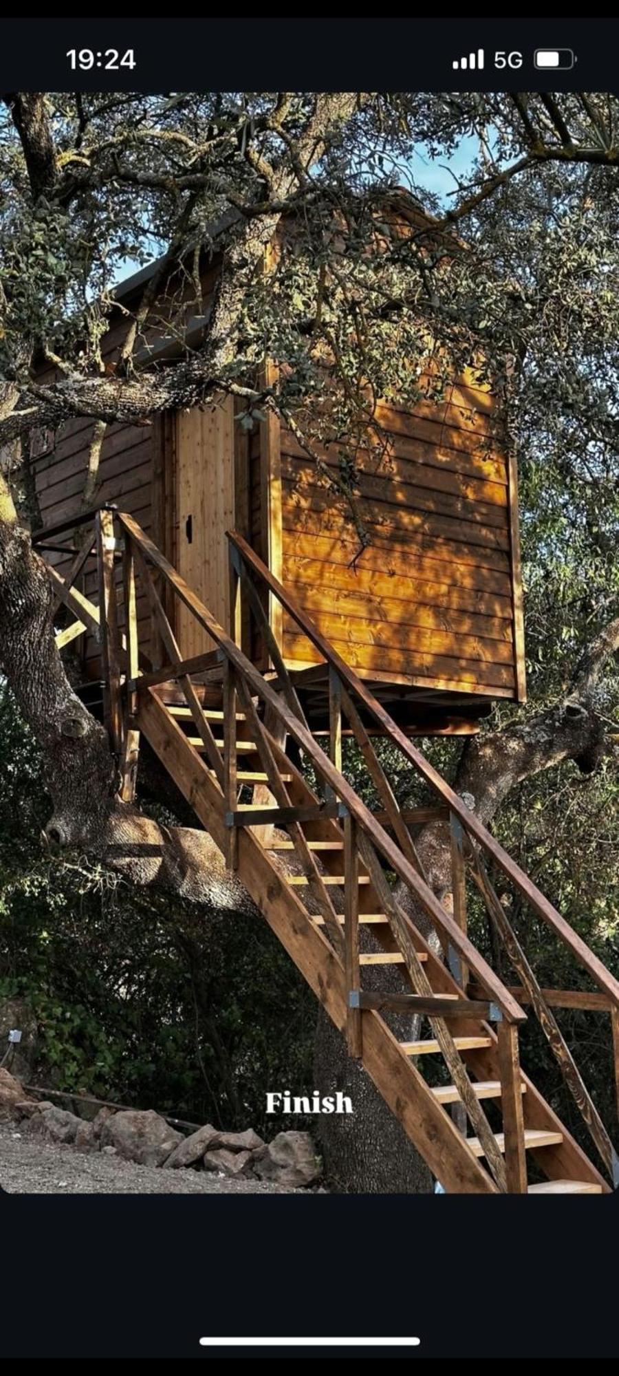 Cabana Del Arbol Lavagarural Villanueva del Rosario Екстериор снимка